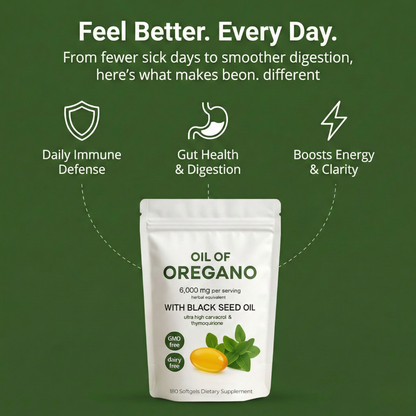 beon. Oil of Oregano