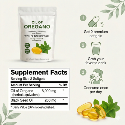 beon. Oil of Oregano