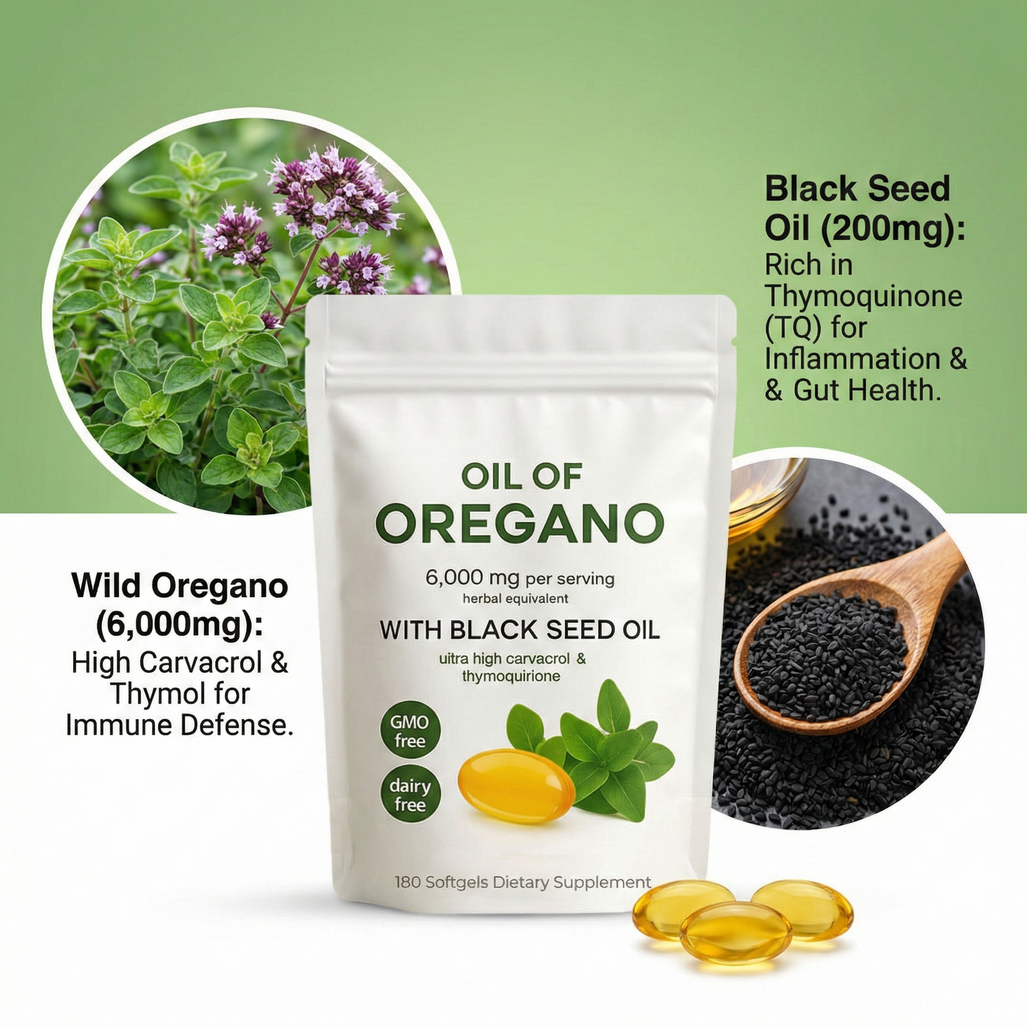 beon. Oil of Oregano